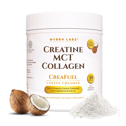 CreaFuel Coffee Creamer – Creatine, MCT & Collagen Blend by Myrrh Labs