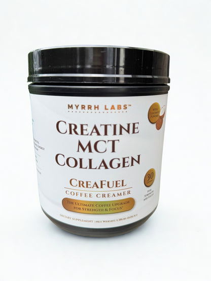 CreaFuel Coffee Creamer – Creatine, MCT & Collagen Blend by Myrrh Labs