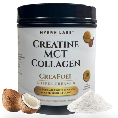 CreaFuel Coffee Creamer – Creatine, MCT & Collagen Blend by Myrrh Labs